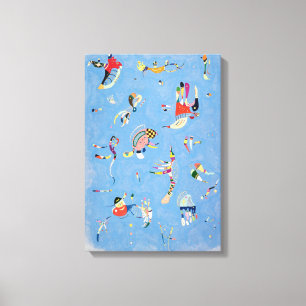 Toile Bleu de ciel de Kandinsky
