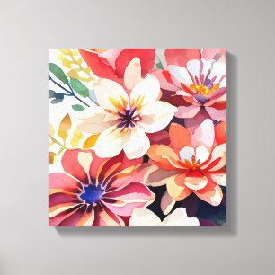 Toile Bliss Floral Art
