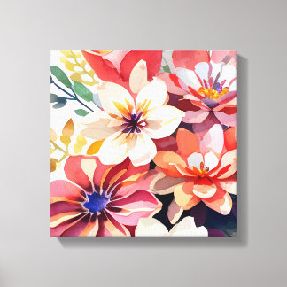 Toile Bliss Floral Art