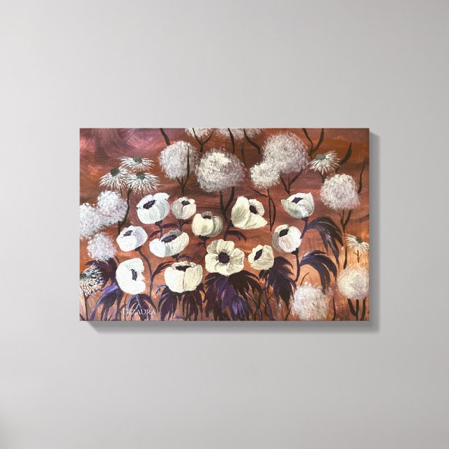 Toile Blooming Dreams Canvas Print (Front)