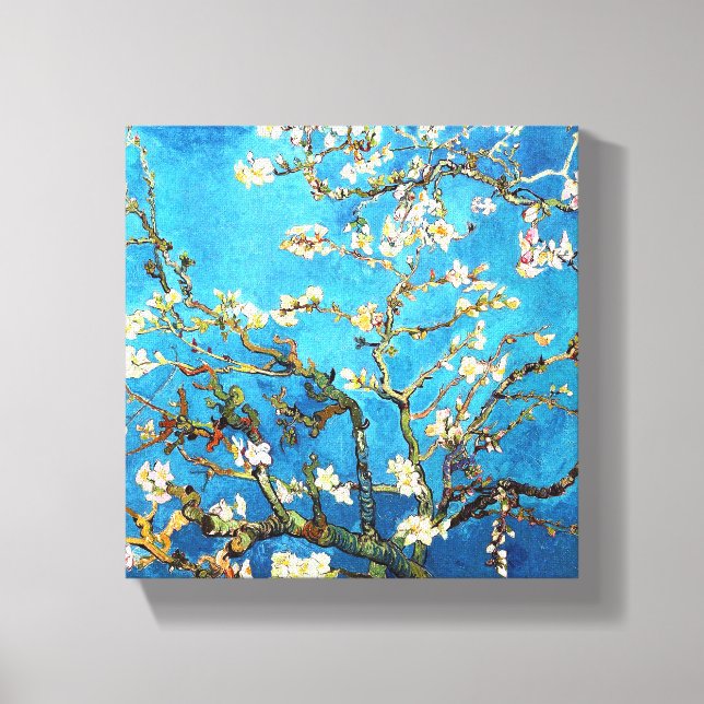 Toile Blossoming Almond Tree Van Gogh Fine Art (Recto)