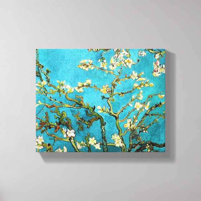 Toile Blossoming Almond Tree Van Gogh Fine Art (Recto)