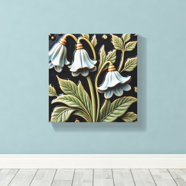 Toile Blue Bells of Eternal Dawn (Insitu (Plancher de Bois))