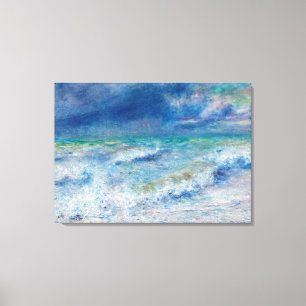 Toile Blue Seascape par Renoir
