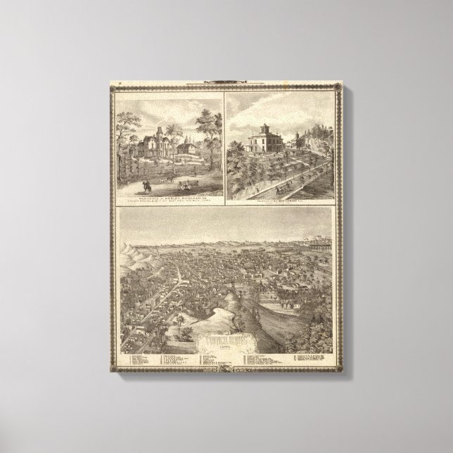 Toile Bluffs du Conseil (Recto)