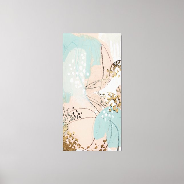 Toile Blush & Gold I (Recto)