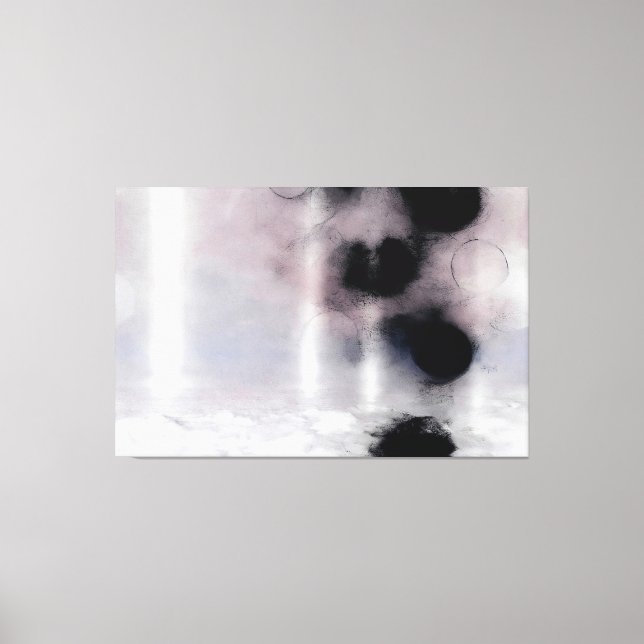 Toile Blush Orbit Abstract (Recto)