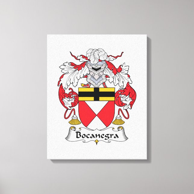 Toile Bocanegra Family Crest (Recto)