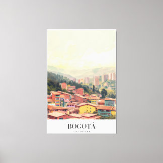 Toile Bogota Colombia Vintage