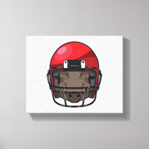 Toile Bois de football Sports