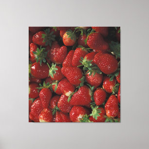 Toile Boisseau de fraises