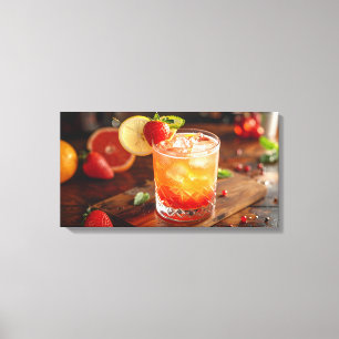 Toile boisson alcoolisée