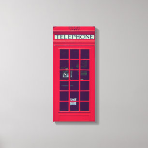 Toile Boîte téléphonique britannique d'origine