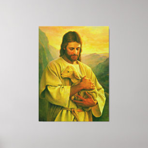 Toile Bon Berger Jésus