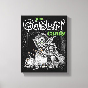 Toile Bonbons de Just Goblin pour des objets plus sombre