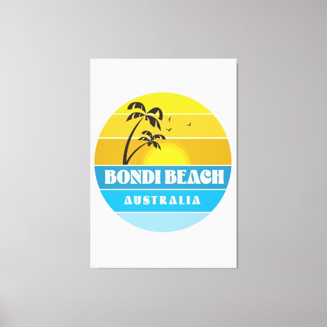 Toile Bondi Beach Australie (Recto)