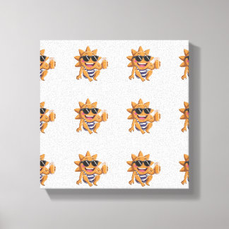 Toile Bonjour l'été 