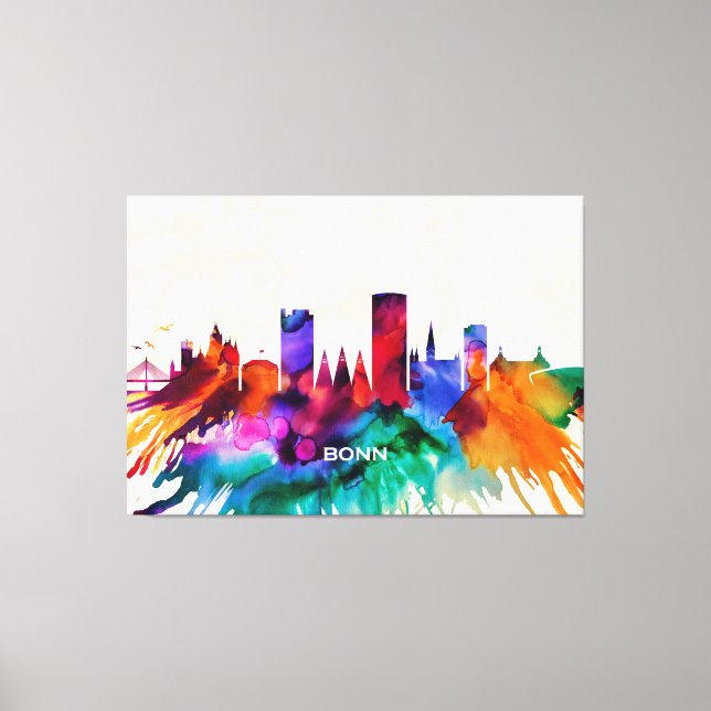 Toile Bonn Skyline (Recto)