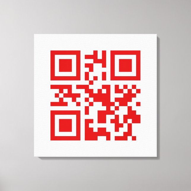 Toile Bonne année ! — Code QR (Recto)