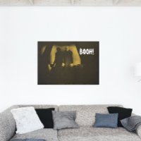Booh Vampire Horreur Nosferatu Jaune