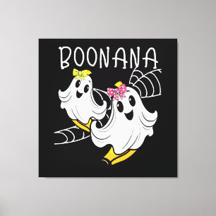 Toile Boonana Cute Ghost Banana Halloween