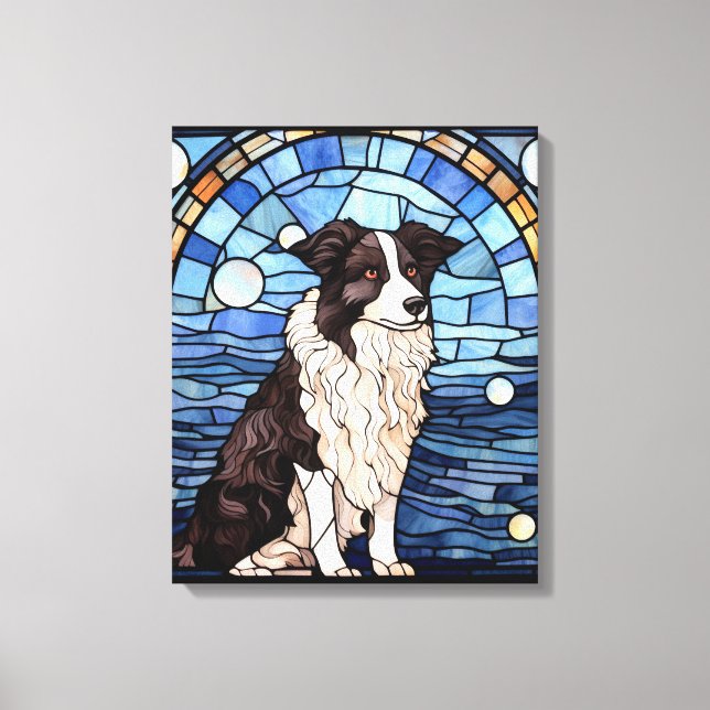 Toile Border Collie  (Recto)