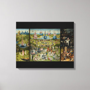 Toile Bosch Hiéronyme Le JardinToile Étendue Imprimer
