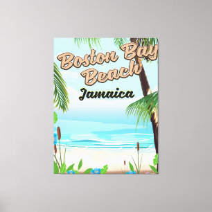 Toile Boston bay beach, Jamaïque