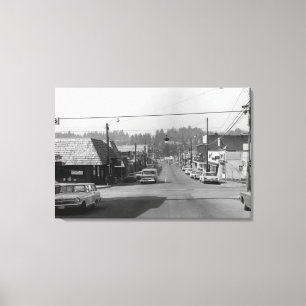 Toile Bothell, WA - photographie de scène du centre de