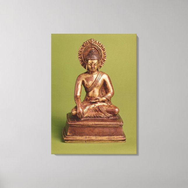 Toile Bouddha assis (Recto)