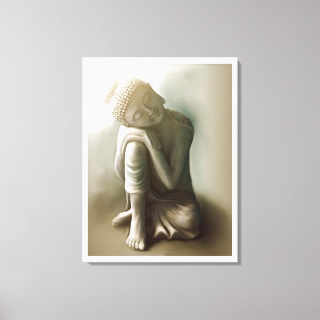 Toile Bouddha couché (Recto)