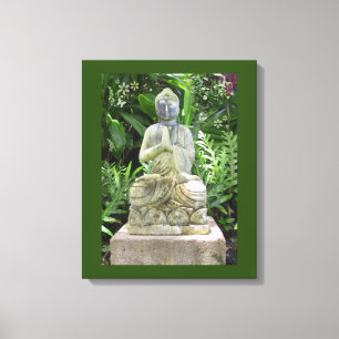 Toile Bouddha du jardin