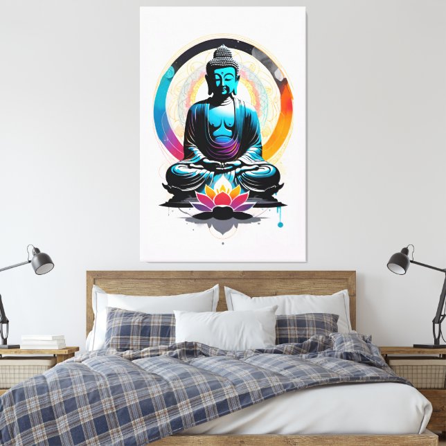Toile Bouddha Zen Art (Insitu(Chambre))