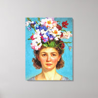 "Bouffant en fleurs" Anna - Art & Floral Society
