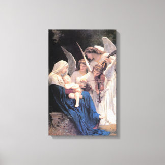 Toile Bouguereau - Chant des Anges lg