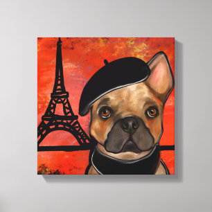 TOILE BOULEDOGUE FRANÇAIS