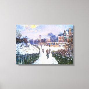 Toile Boulevard Saint Denis Argenteuil par Claude Monet