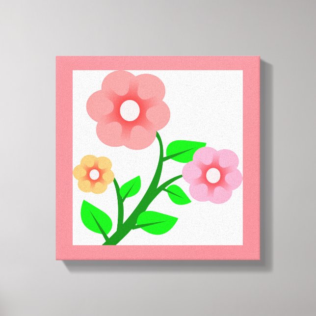 TOILE BOUQUET DE FLEURS (Recto)