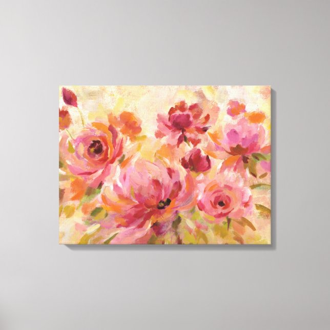Toile Bouquet de Roses (Recto)