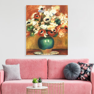 Toile Bouquet floral Renoir de style Cottagecore en Beau