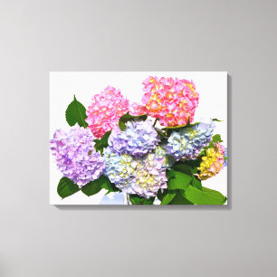 Toile Bouquet Hydrangea