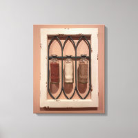 Bouteilles de sable de verre Art mur
