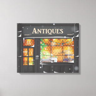 Toile Boutique d'antiquités