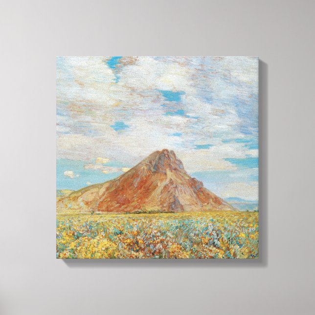 Toile Boutique de sources de sable par Childe Hassam, Ar (Recto)