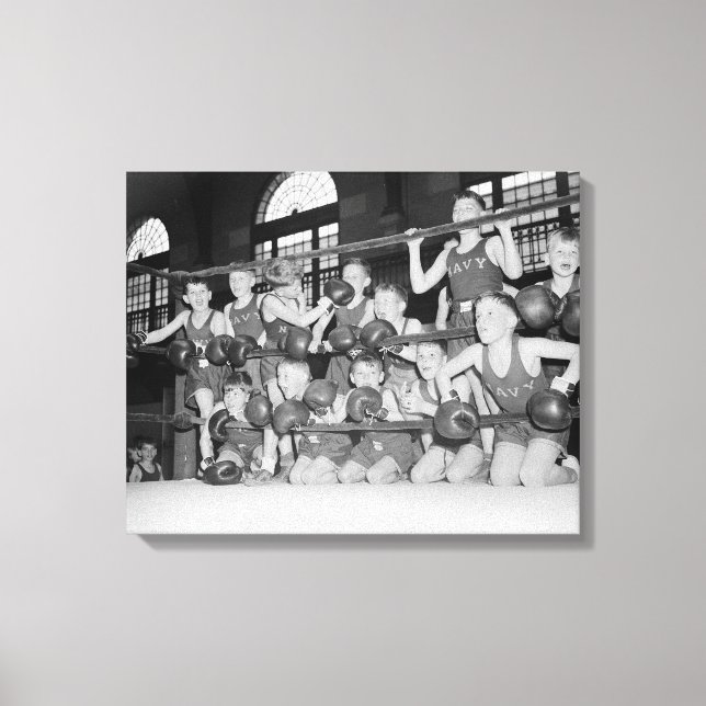 Toile Boxe junior, 1939 (Recto)