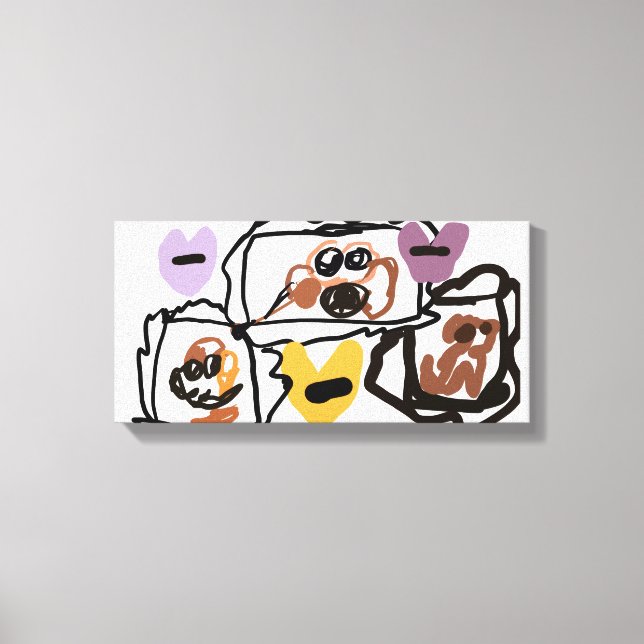 Toile Boxer hearts (Recto)