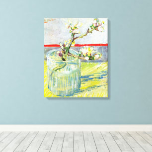 Toile Branche d'amandier en fleurs par Vincent van Gogh