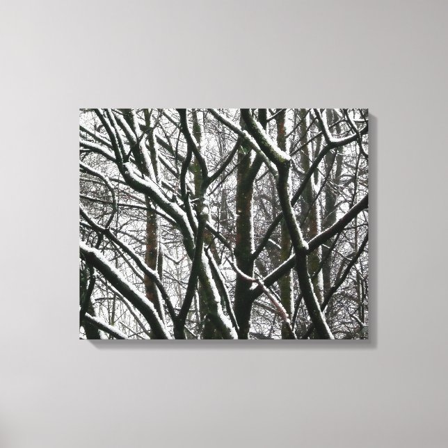 Toile Branches d'hiver (Recto)