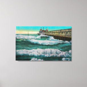 Toile Breakers and Pleasure PierLong Beach, CA