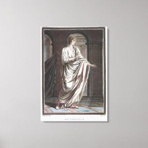 Toile Britannicus, costume pour "Britannicus" par Jean